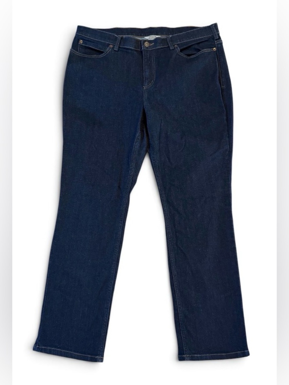Duluth Trading Co Dark Wash Bootcut Stretch Jeans 16x29